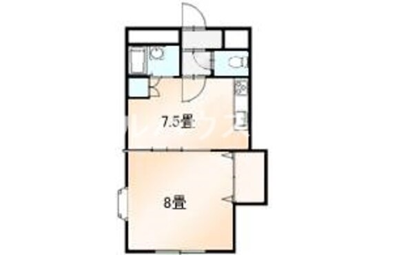 プライムハイツ中島Ａ棟の物件間取画像